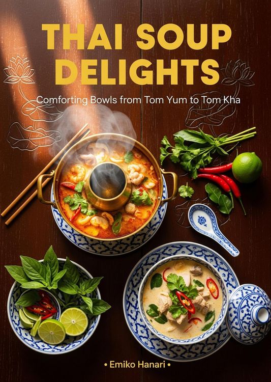Produktbild: Thai Soup Delights: Comforting Bowls from Tom Yum to Tom Kha