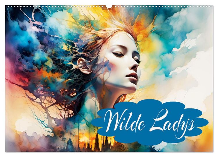 Produktbild: Wilde Ladys (Wandkalender 2026 DIN A2 quer), CALVENDO Monatskalender