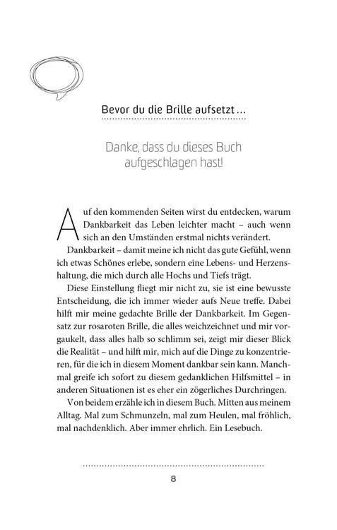Produktbild: Die Brille der Dankbarkeit