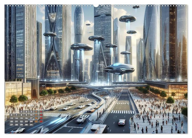 Produktbild: Fantasie und Science Fiction (Wandkalender 2026 DIN A2 quer), CALVENDO Monatskalender