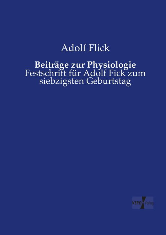 Produktbild: Beitr&auml;ge zur Physiologie