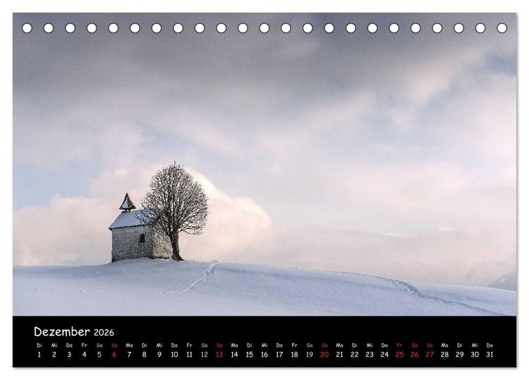 Produktbild: Faszination Morgenlicht (Tischkalender 2026 DIN A5 quer), CALVENDO Monatskalender