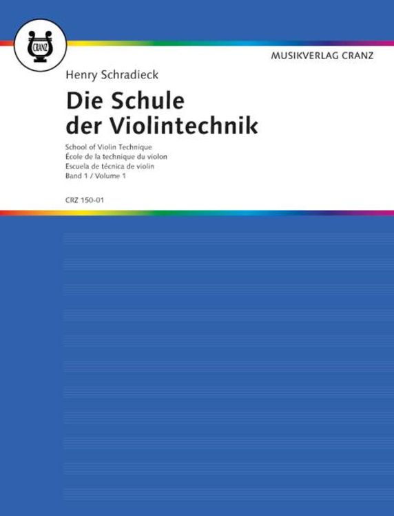 Produktbild: Die Schule der Violintechnik