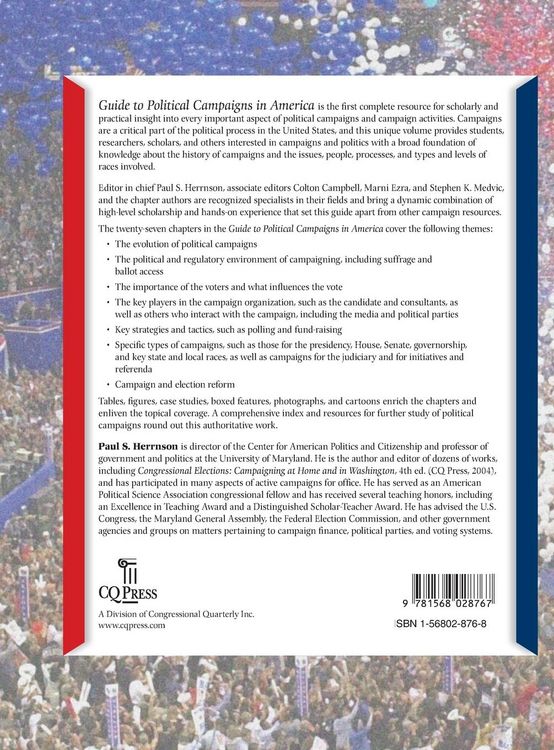Produktbild: Guide to Political Campaigns in America