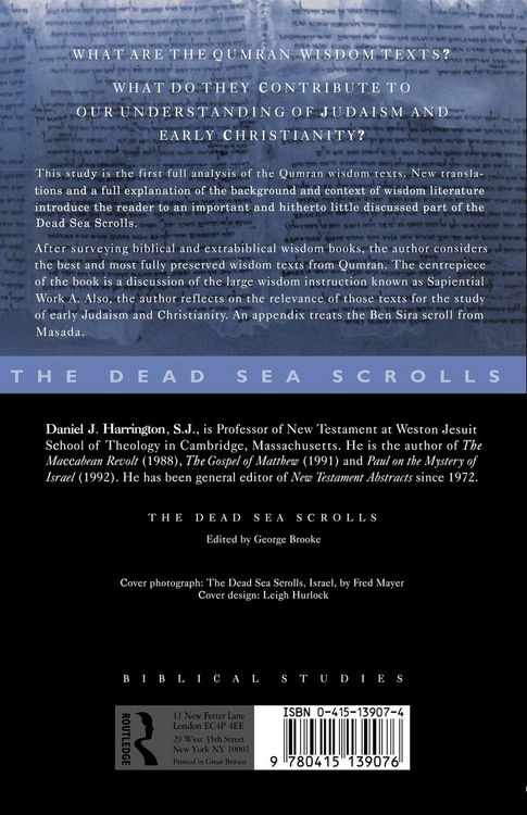 Produktbild: Wisdom Texts from Qumran