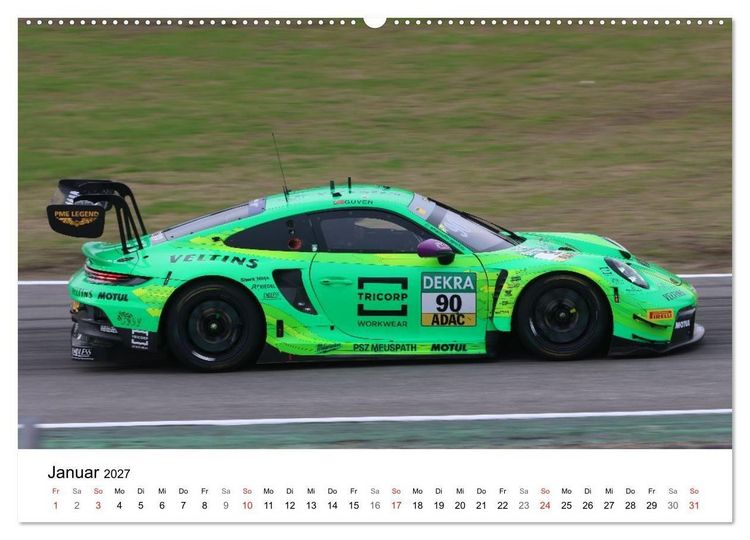 Produktbild: Motorsport in Deutschland (hochwertiger Premium Wandkalender 2027 DIN A2 quer), Kunstdruck in Hochglanz