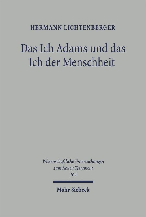 Produktbild: Das Ich Adams und das Ich der Menschheit