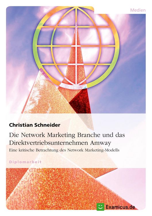 Produktbild: Die Network Marketing Branche und das Direktvertriebsunternehmen Amway