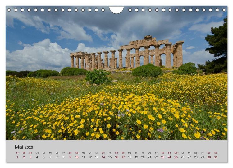 Produktbild: Sizilien 2026 (Wandkalender 2026 DIN A4 quer), CALVENDO Monatskalender