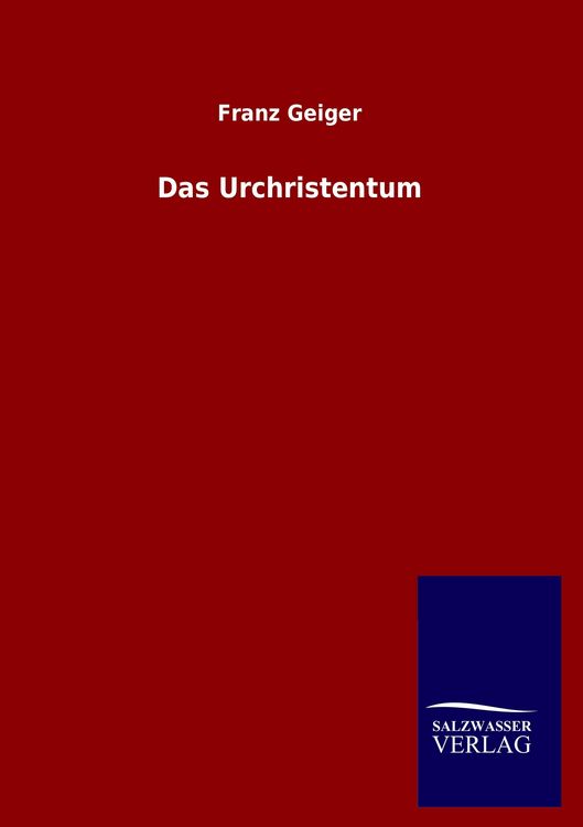 Produktbild: Das Urchristentum
