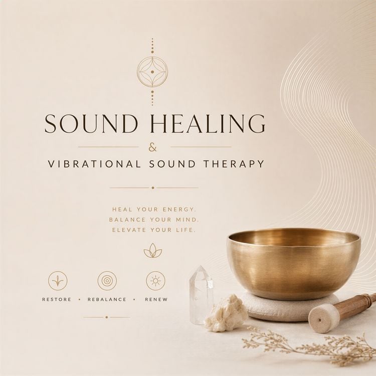 Produktbild: Sound Healing & Vibrational Sound Therapy