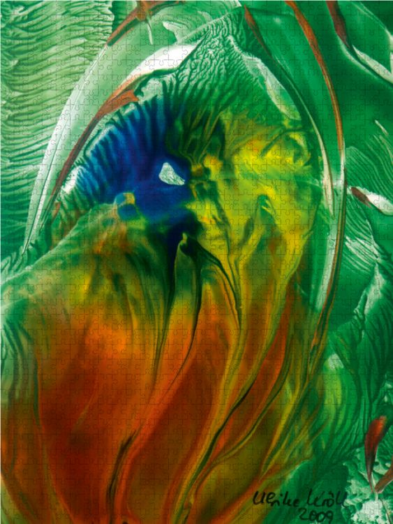 Produktbild: CALVENDO Puzzle Bl&uuml;te in der Natur 1000 Teile Lege-Gr&ouml;&szlig;e 48 x 64 cm Foto-Puzzle Bild von Ulrike Kr&ouml;ll
