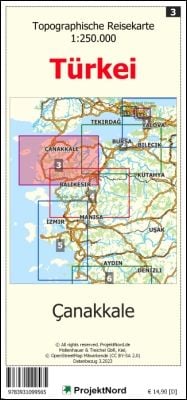 Bild vom Artikel Canakkale - Topographische Reisekarte 1:250.000 Türkei (Blatt 3) vom Autor Jens Uwe Mollenhauer