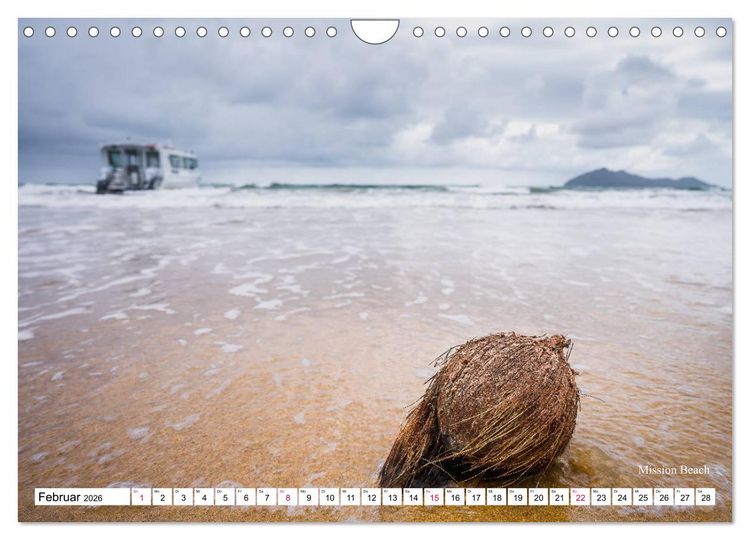 Produktbild: Australien Ostk&uuml;ste - von Cairns nach Sydney (Wandkalender 2026 DIN A4 quer), CALVENDO Monatskalender