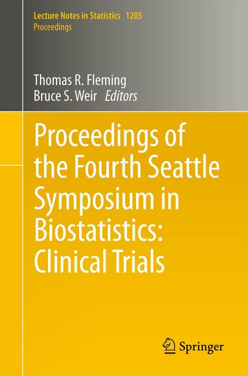 Produktbild: Proceedings of the Fourth Seattle Symposium in Biostatistics: Clinical Trials