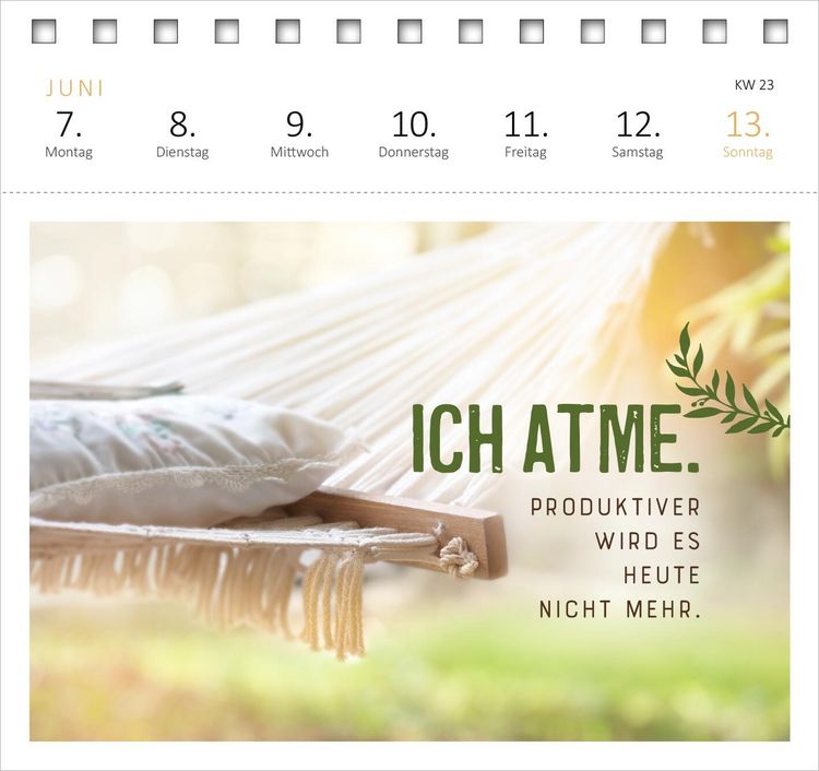 Produktbild: Postkartenkalender Meine Schokoladenseite hab ich aufgegessen. 2027