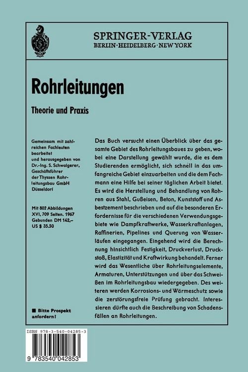 Produktbild: Druckrohrleitungen neuzeitlicher Wasserkraftwerke