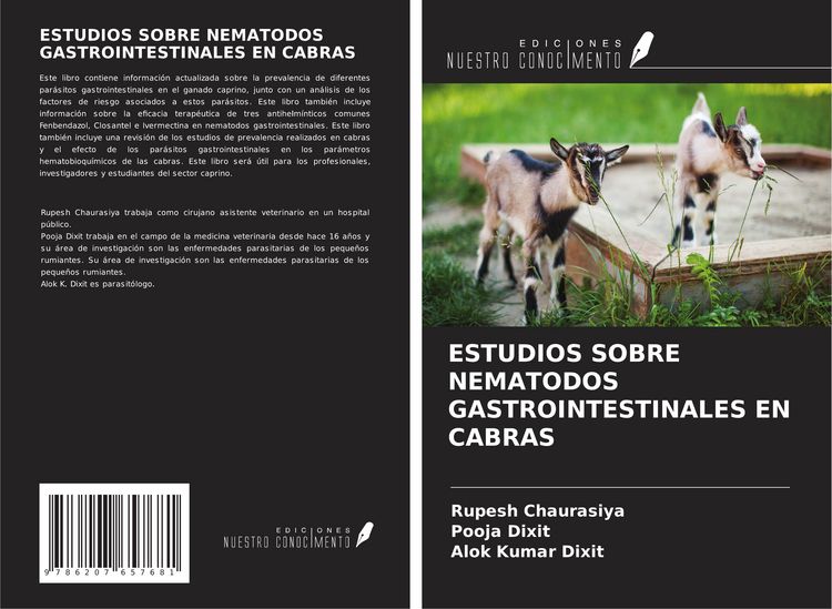 Produktbild: Estudios Sobre Nematodos Gastrointestinales En Cabras