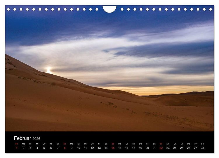 Produktbild: Mongolei - Zwischen Mittelalter und Moderne (Wandkalender 2026 DIN A4 quer), CALVENDO Monatskalender
