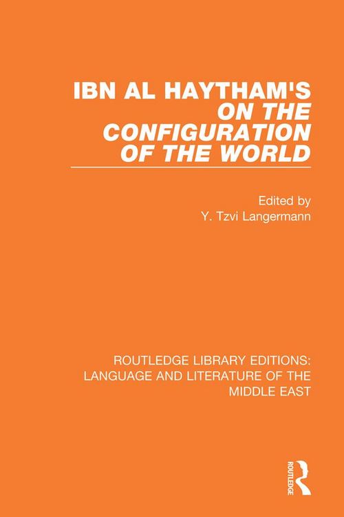 Produktbild: Ibn al-Haytham's On the Configuration of the World