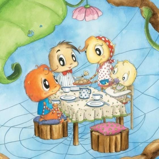 Produktbild: Maxi Pixi 393: Die kleine Spinne Widerlich: Komm, wir spielen Schule!