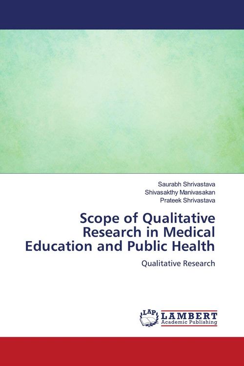 Produktbild: Scope of Qualitative Research in Medical Education and Public Health