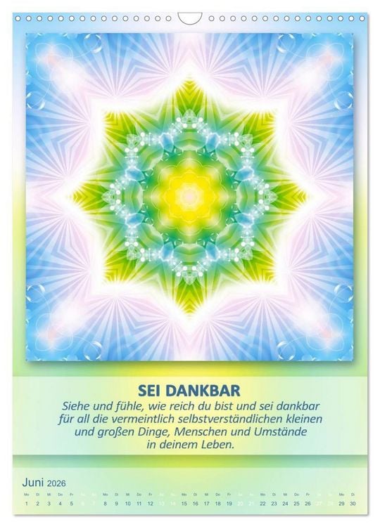Produktbild: Light Energy Mandalas - Kalender - Vol. 1 (Wandkalender 2026 DIN A3 hoch), CALVENDO Monatskalender