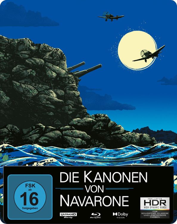 Produktbild: Die Kanonen von Navarone (Remastered) (4K Ultra HD) (+ Blu-ray)
