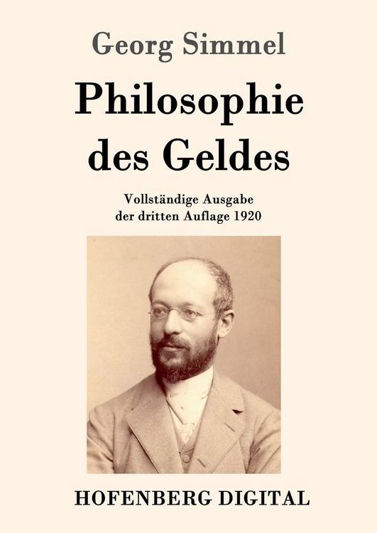 Produktbild: Philosophie des Geldes