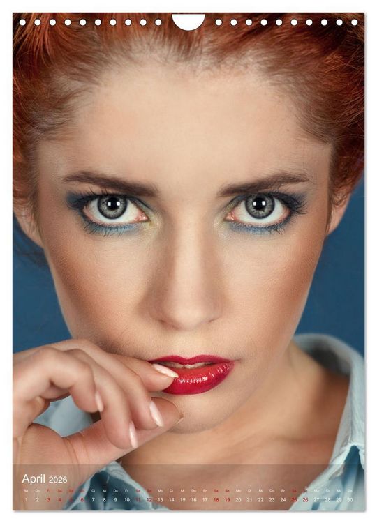 Produktbild: beauty faces - fotografien von michael allmaier (Wandkalender 2026 DIN A4 hoch), CALVENDO Monatskalender