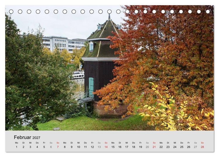 Produktbild: Saarland - unbekannte Sch&ouml;nheit (Tischkalender 2027 DIN A5 quer), CALVENDO Monatskalender