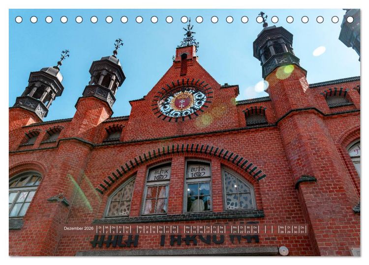 Produktbild: Danzig Inside (Tischkalender 2026 DIN A5 quer), CALVENDO Monatskalender
