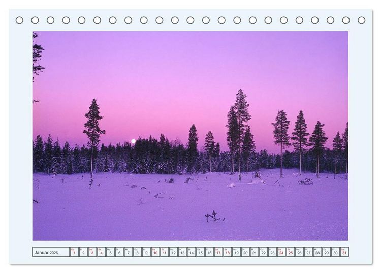Produktbild: Faszination Finnland (Tischkalender 2026 DIN A5 quer), CALVENDO Monatskalender
