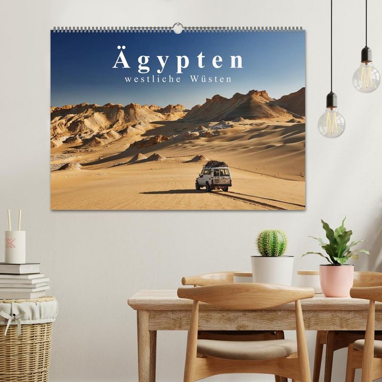 Produktbild: &Auml;gypten &ndash; westliche W&uuml;sten (Wandkalender 2026 DIN A2 quer), CALVENDO Monatskalender