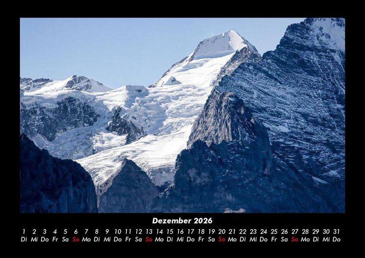 Produktbild: Berge 2026 Fotokalender DIN A3