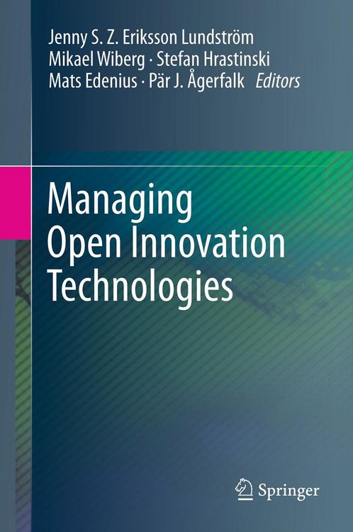 Produktbild: Managing Open Innovation Technologies