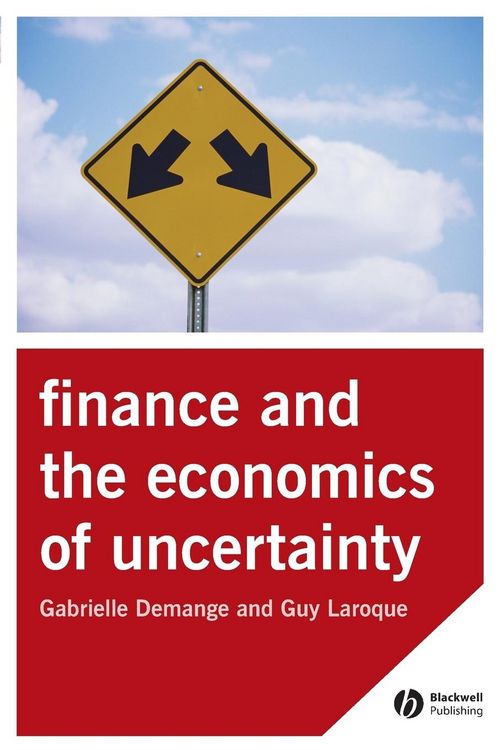 Produktbild: Demange, G: Finance and the Economics of Uncertainty