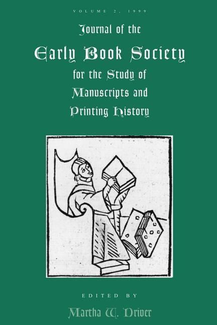 Produktbild: Journal of the Early Book Society