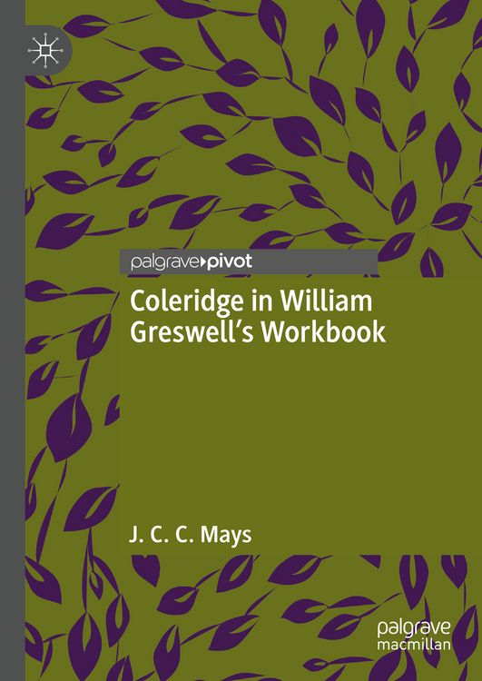 Produktbild: Coleridge in William Greswell&rsquo;s Workbook