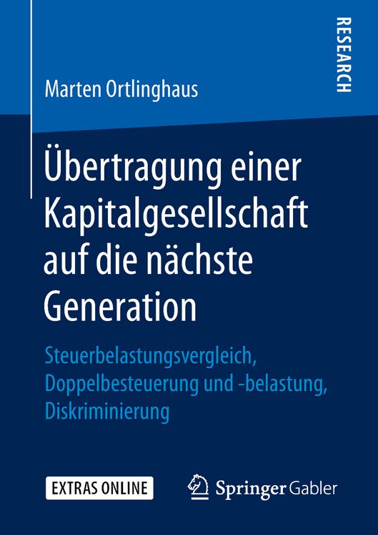 Produktbild: &Uuml;bertragung einer Kapitalgesellschaft auf die n&auml;chste Generation