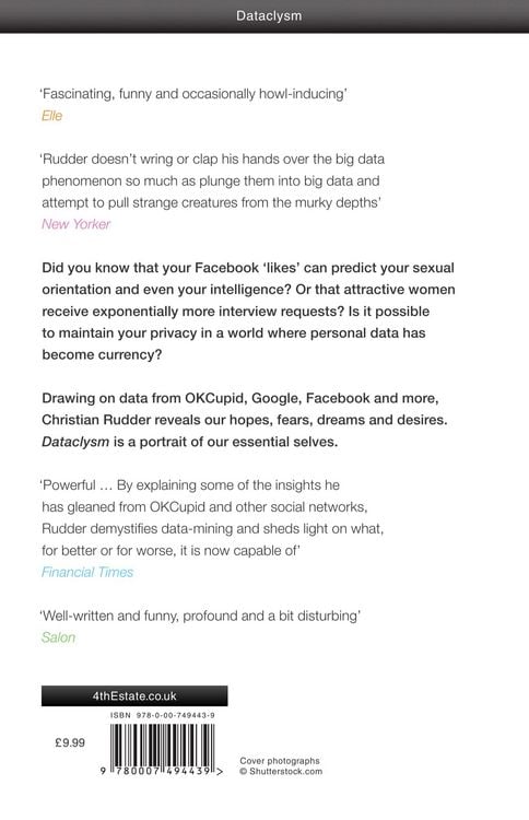 Produktbild: Dataclysm Pb