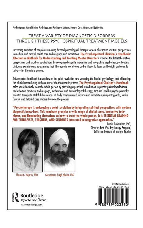 Produktbild: The Psychospiritual Clinician's Handbook