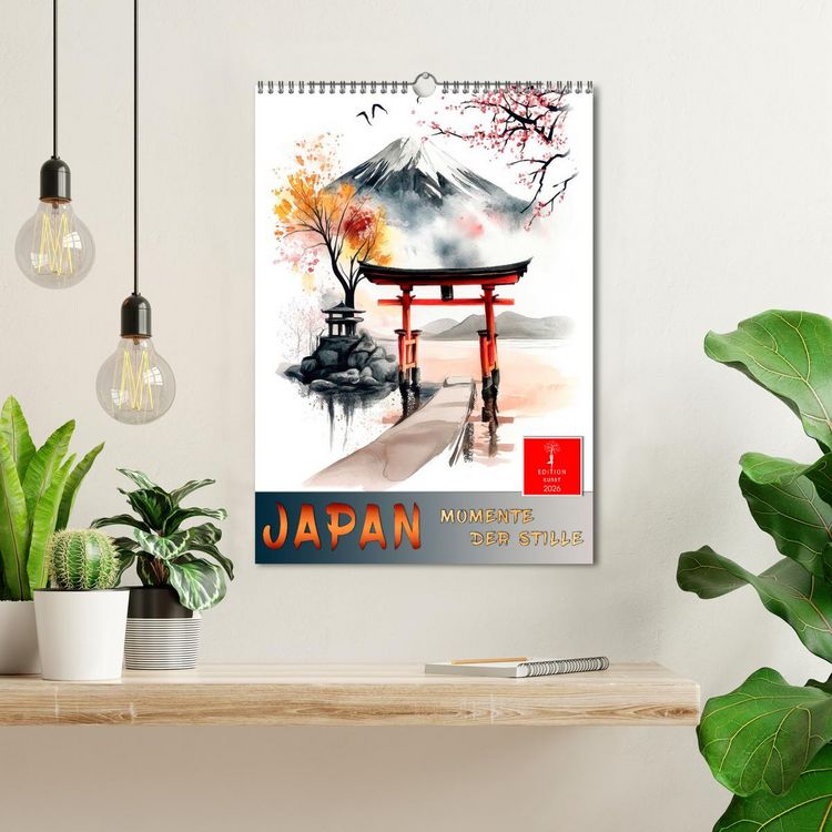 Produktbild: Japan - Momente der Stille (Wandkalender 2026 DIN A3 hoch), CALVENDO Monatskalender