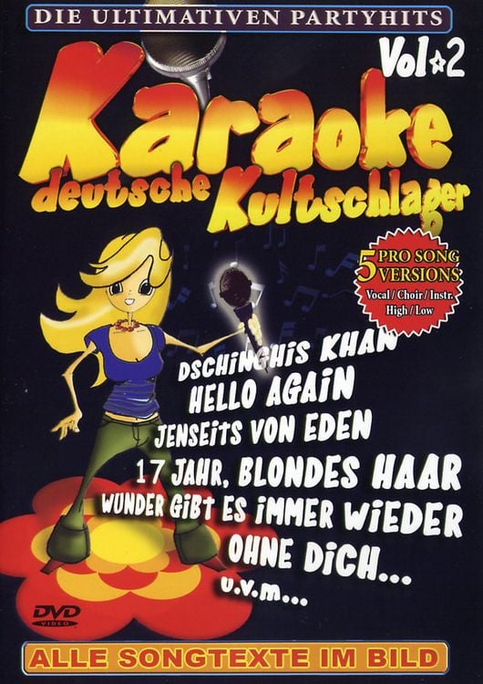 Produktbild: Karaoke - Deutsche Kultschlager Vol. 2