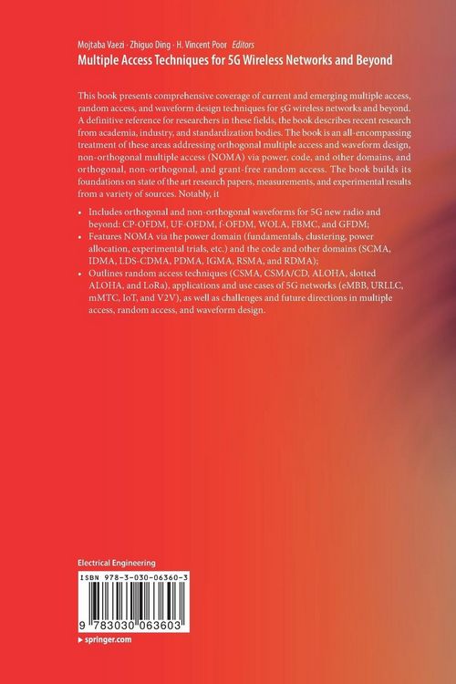 Produktbild: Multiple Access Techniques for 5G Wireless Networks and Beyond