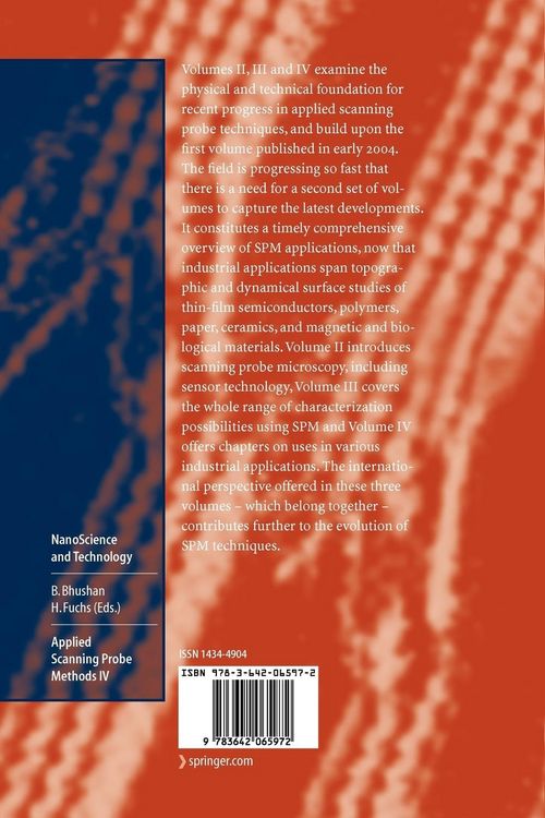 Produktbild: Applied Scanning Probe Methods IV