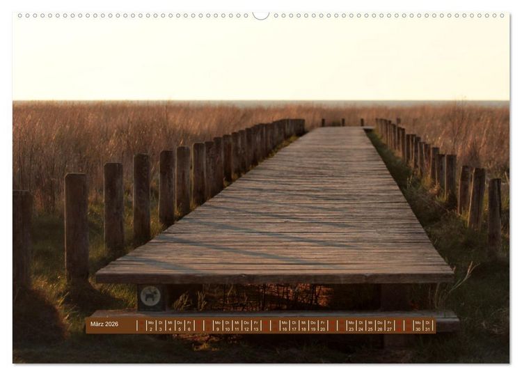 Produktbild: Ein Tag am Meer - Impressionen von der Insel Sylt (hochwertiger Premium Wandkalender 2026 DIN A2 quer), Kunstdruck in Hochglanz