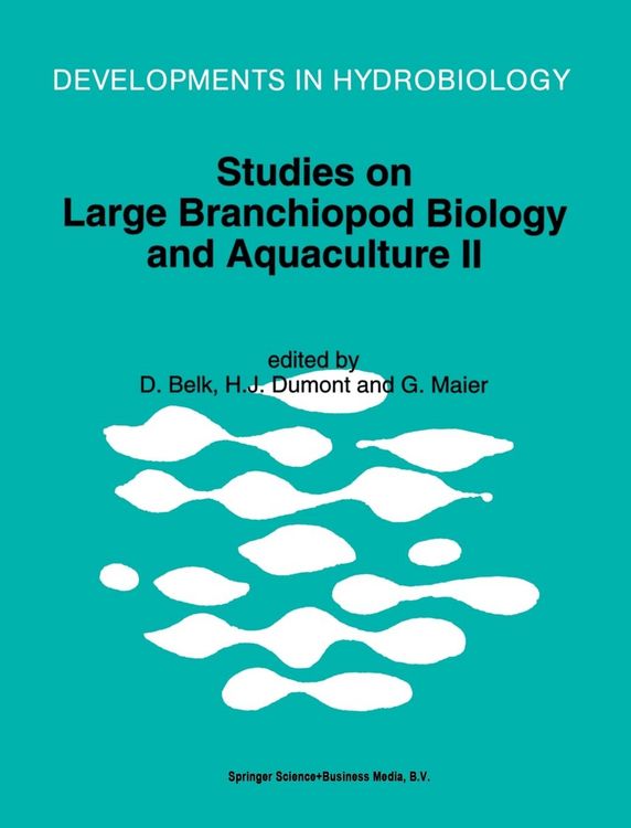 Produktbild: Studies on Large Branchiopod Biology and Aquaculture II