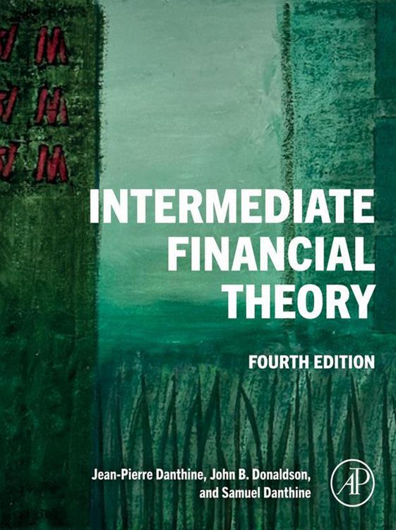 Produktbild: Intermediate Financial Theory