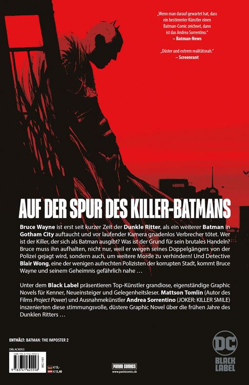 Produktbild: Batman: Die Maske im Spiegel